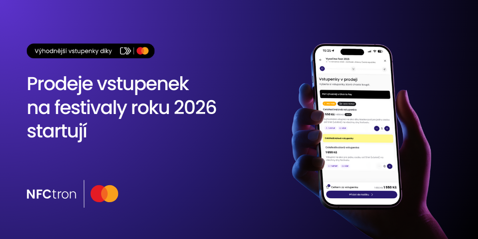 Levnější vstupenky s Click to Pay
